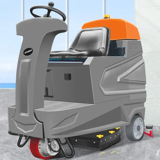 Pennon Factory Direct Sales Industrial Automatic Ride on Floor Scrubber with Storage Battery